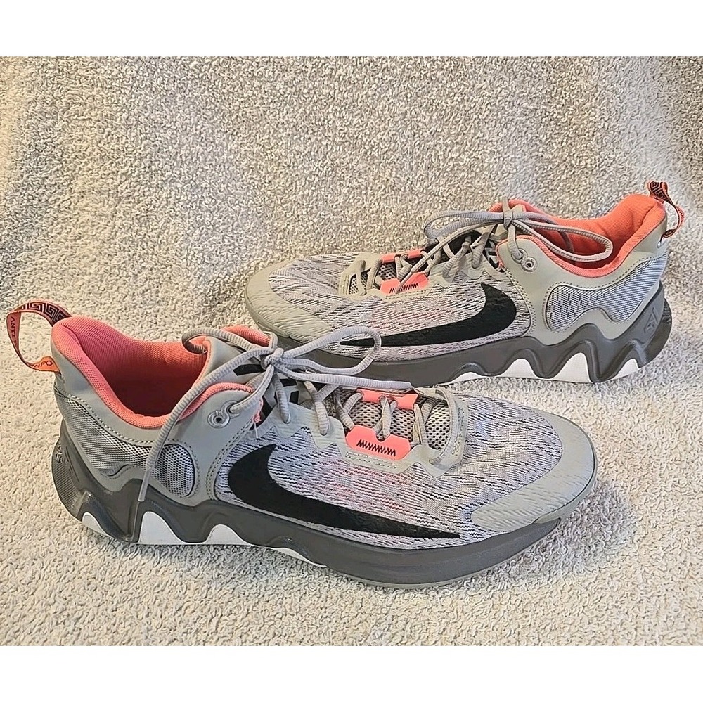 Nike Giannis Immortality 2 Cobblestone Grey BBall Shoes DM0825-003 Men's Size 14